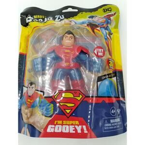 Heroes of Goo Jit Zu Licensed DC Superheroes SUPERMAN Hero Pack Figure Toy NEW